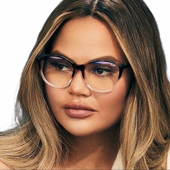 QUAY All Nighter Blue Light Glasses Tortoise Clear Frame Bluelight Blocking Lens - Picture 4 of 6